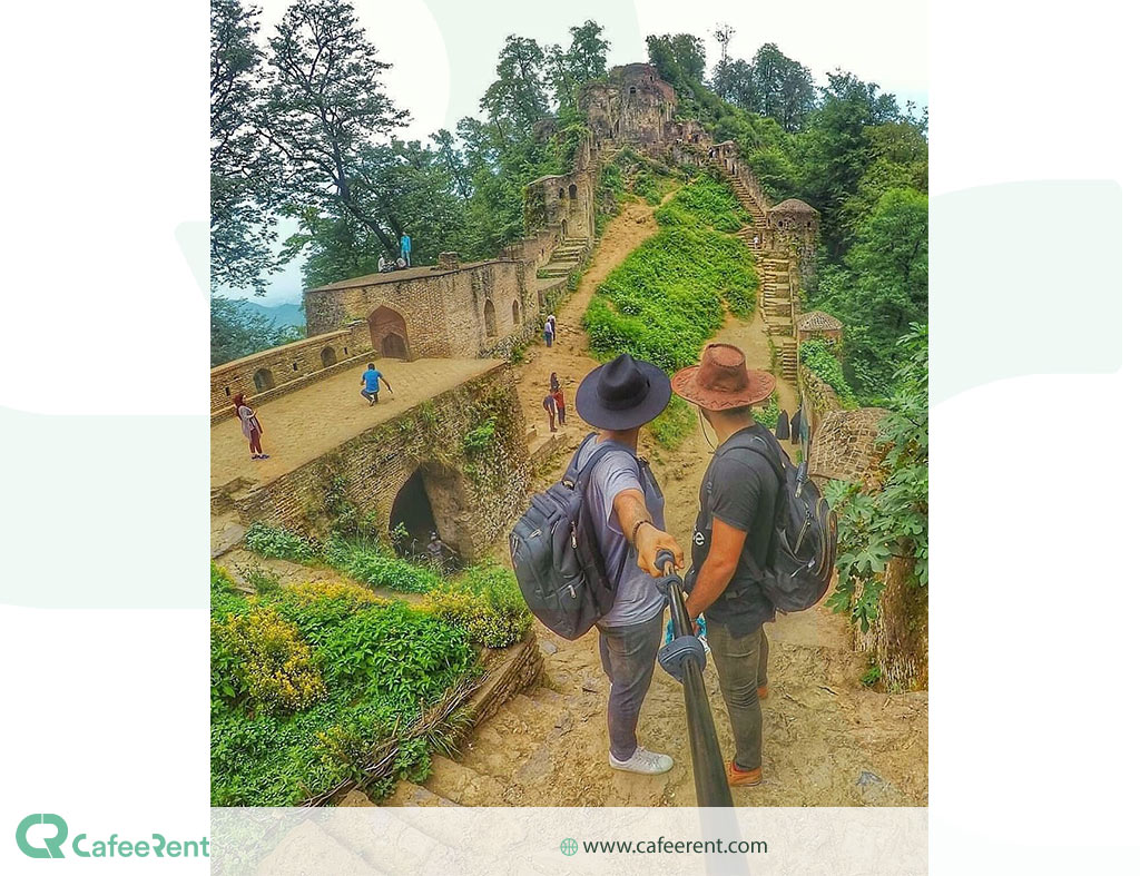 Rudkhan castle in Fuman