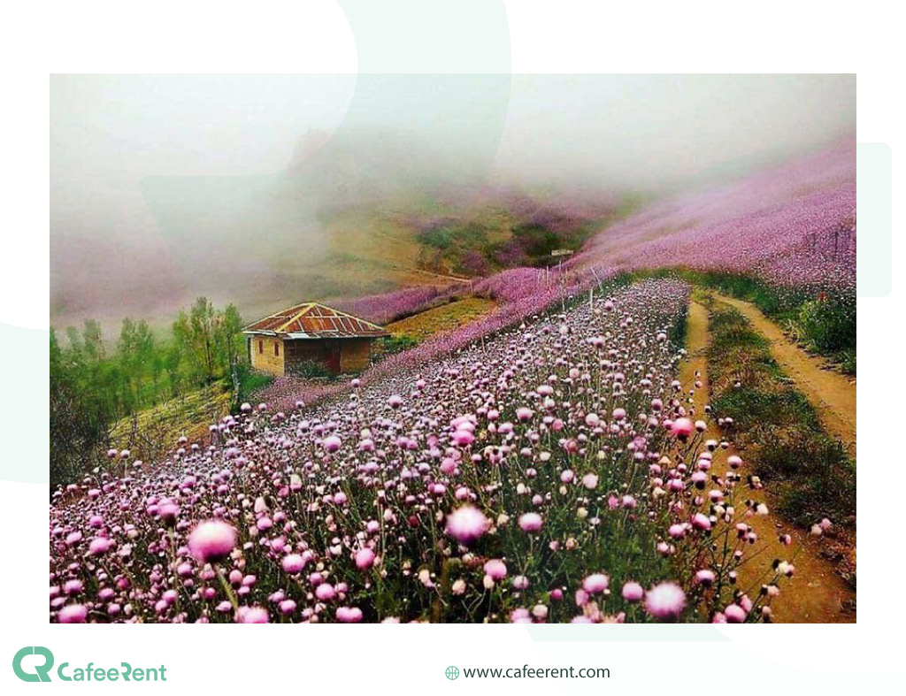 زیبایی های جاده اسالم به خلخال
